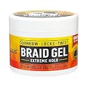 AllDay Locks Braid Gel Extreme Hold - Braiding Gel for Cornrows, Locks and Twisting, Moisturizing Edge Control for Women and Men, Natural Formula - 5 Beauty & Personal Care AllDay Locks