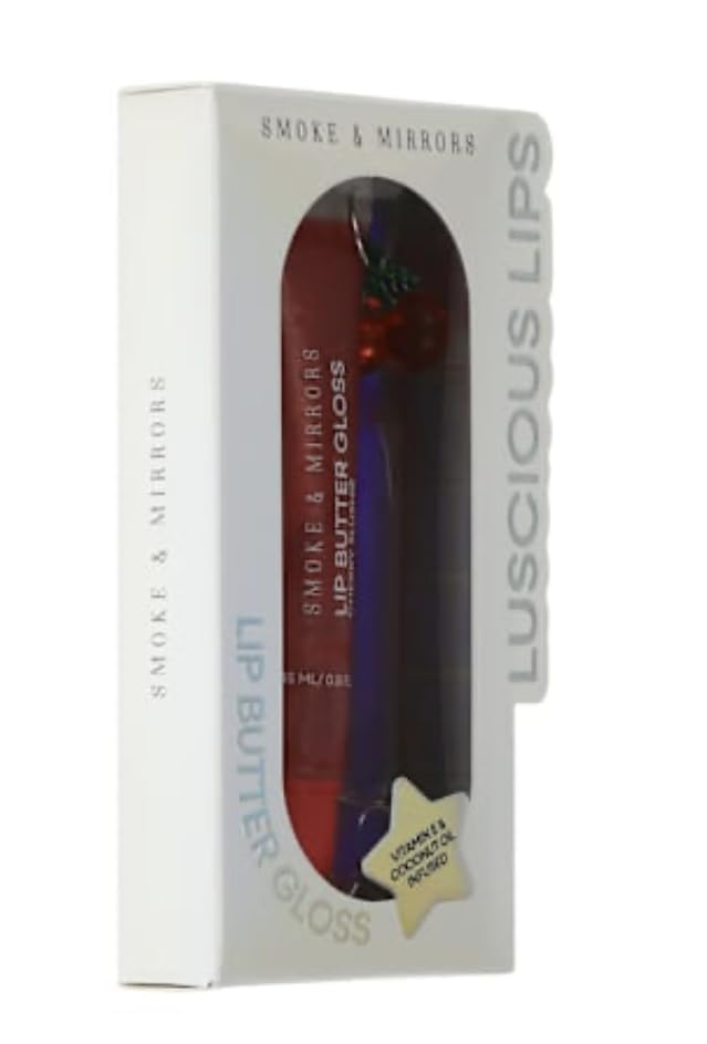 Smoke & Mirrors Lip Butter Gloss, Cherry Slushie Beauty & Personal Care Smoke & Mirrors