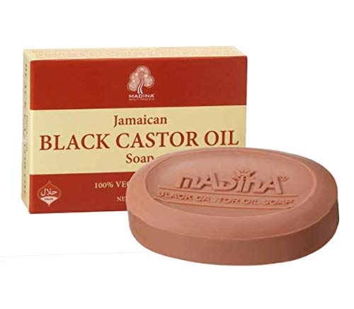 Jamaican Black Castor Oil Soap [3.5 oz.] (Pack of 6) Beauty & Personal Care Madina