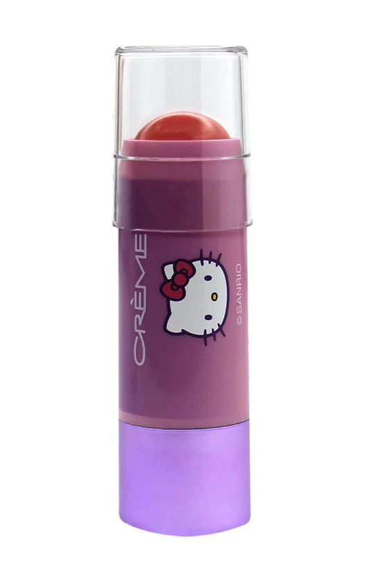 The Crème Shop X HELLO KITTY(PURPLE) 2-IN-1 LIP AND CHEEK TINTED STICK - PRETTY BOW, Pink Beauty & Personal Care The Crème Shop