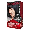 Revlon Colorsilk Beautiful Color, Natural Blue Black [12] 1 ea (Pack of 5) Beauty & Personal Care REVLON