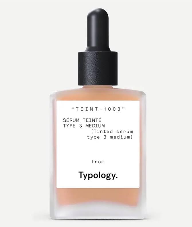 Typology Tinted Serum with Vitamin C, Squalane & Aloe Vera - Type 3 / Medium + + Bonus Premium Korean AloeVera Sheet Masque Beauty & Personal Care Typology
