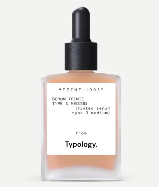 Typology Tinted Serum with Vitamin C, Squalane & Aloe Vera - Type 3 / Medium + + Bonus Premium Korean AloeVera Sheet Masque Beauty & Personal Care Typology