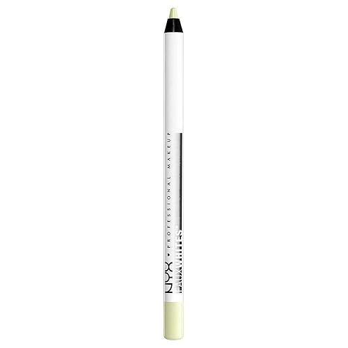 NYX PROFESSIONAL MAKEUP Faux Whites Eye Brightener, Eyeliner Pencil - Honeydew (Pastel Lime Green) Beauty & Personal Care NYX PROFESSIONAL MAKEUP
