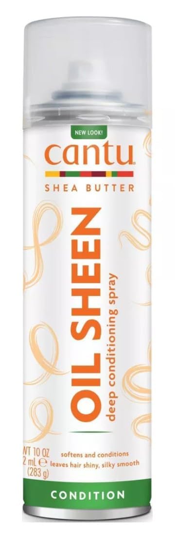 Cantu Shea Butter Oil Sheen Deep Conditioning Spray 10 Ounce (Pack of 3) Beauty & Personal Care Cantu