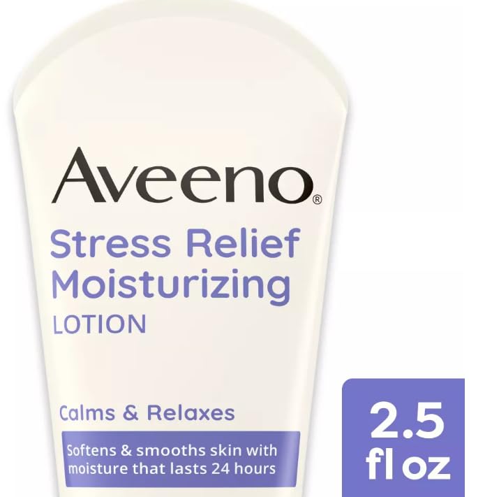 Travel Size Aveeno Stress Relief Moisturizing Lotion - 2.5 oz. Beauty & Personal Care Aveeno