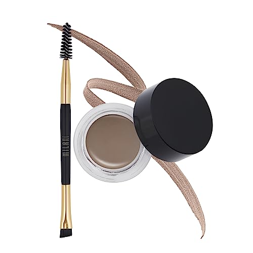 Milani Stay Put Brow Color - Medium Brown (0.09 Ounce) Vegan, Cruelty-Free Eyebrow Color that Fills and Shapes Brows Beauty and Personal Care Milani Default Title