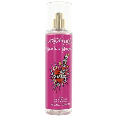 Christian Audigier Ed Hardy Hearts & Daggers for Women 8.0 oz Fine Fragrance Mist Beauty & Personal Care Christian Audigier