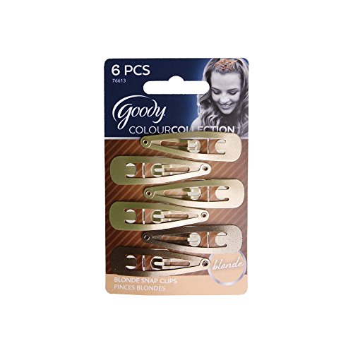 GOODY Hair Clip, Goody Blonde Colour Collection Contour Clips, 6 Count Beauty & Personal Care GOODY