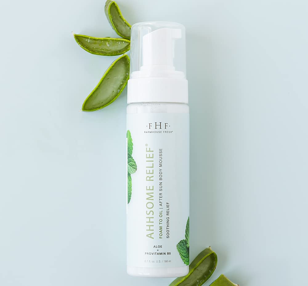 FarmHouse Fresh Ahhsome Relief After Sun Body Mousse, 6.7 fl. oz. Beauty & Personal Care FarmHouse Fresh