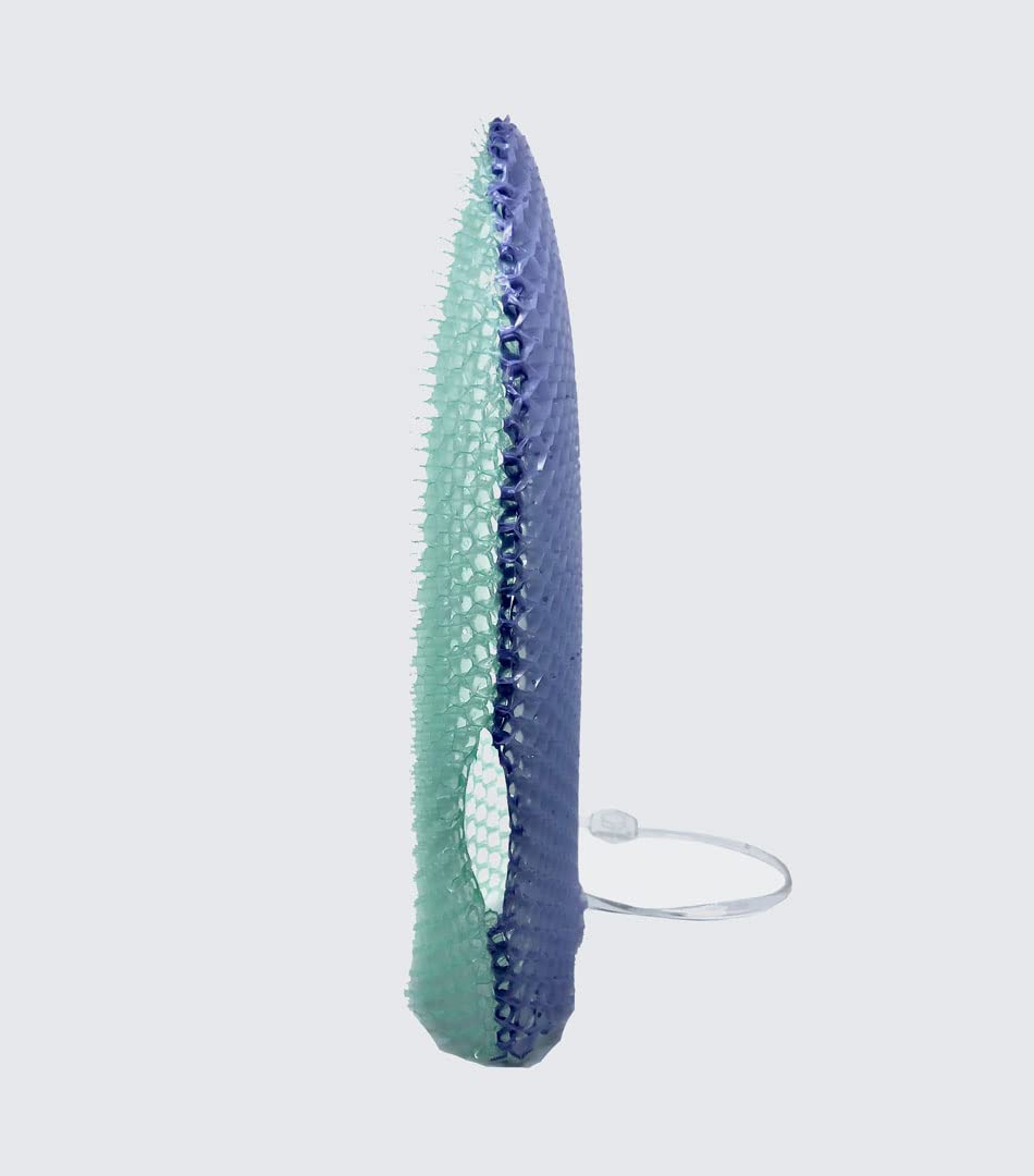 Supracor Stimulite Dual-Sided Bath Mitt - Lavender side (softer texture) Green side (firmer texture) Beauty & Personal Care Supracor