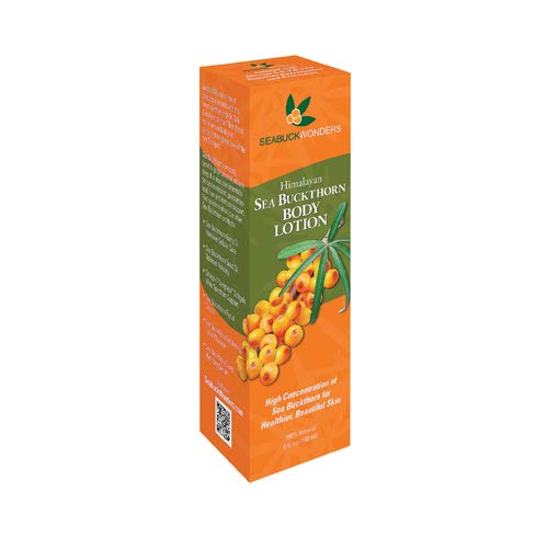 Seabuck Wonders Sea Buckthorn Body Lotion - 6 oz - Gluten Free - For Healthier Beautiful Skin Beauty & Personal Care SEABUCKWONDERS