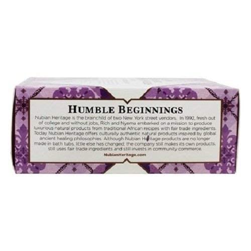 Nubian Heritage Soap Bar, Lavender and Wildflower, 5 Ounce Beauty & Personal Care Nubian Heritage