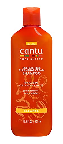 Cantu Shea Butter for Natural Hair Sulfate-Free Cleansing Cream Shampoo, 13.5 Ounce Beauty & Personal Care Cantu
