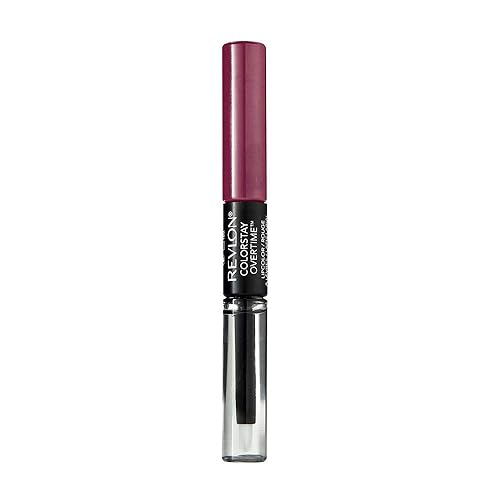 Revlon ColorStay Overtime Liquid Lip Color, Non-Stop Cherry [010] 0.07 oz (Pack of 3) Beauty & Personal Care REVLON