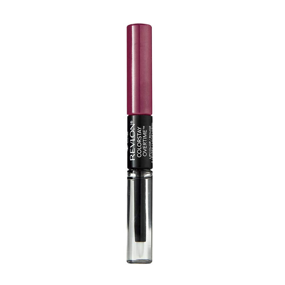 Revlon ColorStay Overtime Liquid Lip Color, Non-Stop Cherry [010] 0.07 oz (Pack of 3) Beauty & Personal Care REVLON