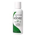 Adore Semi Permanent Hair Color (164 Electric Lime) | Vegan & Cruelty-Free Green Hair Dye | No Ammonia, No Peroxide, No Alcohol | 4 Fl Oz Beauty & Personal Care Adore