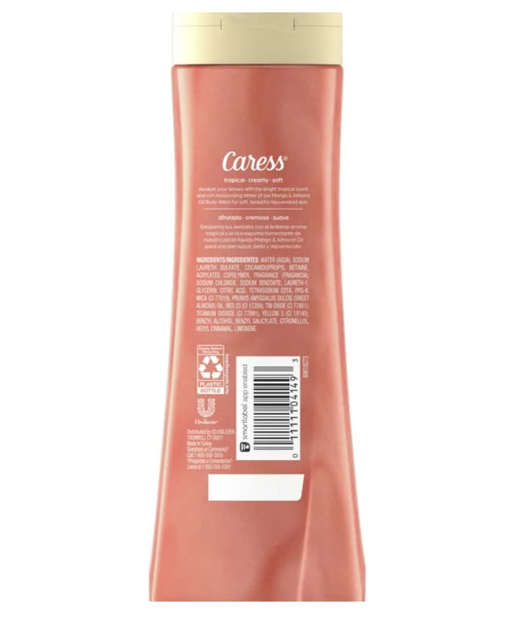 Caress Mango & Almond Oil Body Wash Beauty & Personal Care Unilever