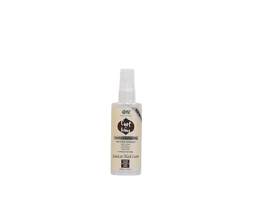 On Natural Curl-N-Wavy 4-in-1 Hair Enhancer For All Hair Texture [Jamaican Black Castor] 3.4 OZ Beauty & Personal Care On Natural