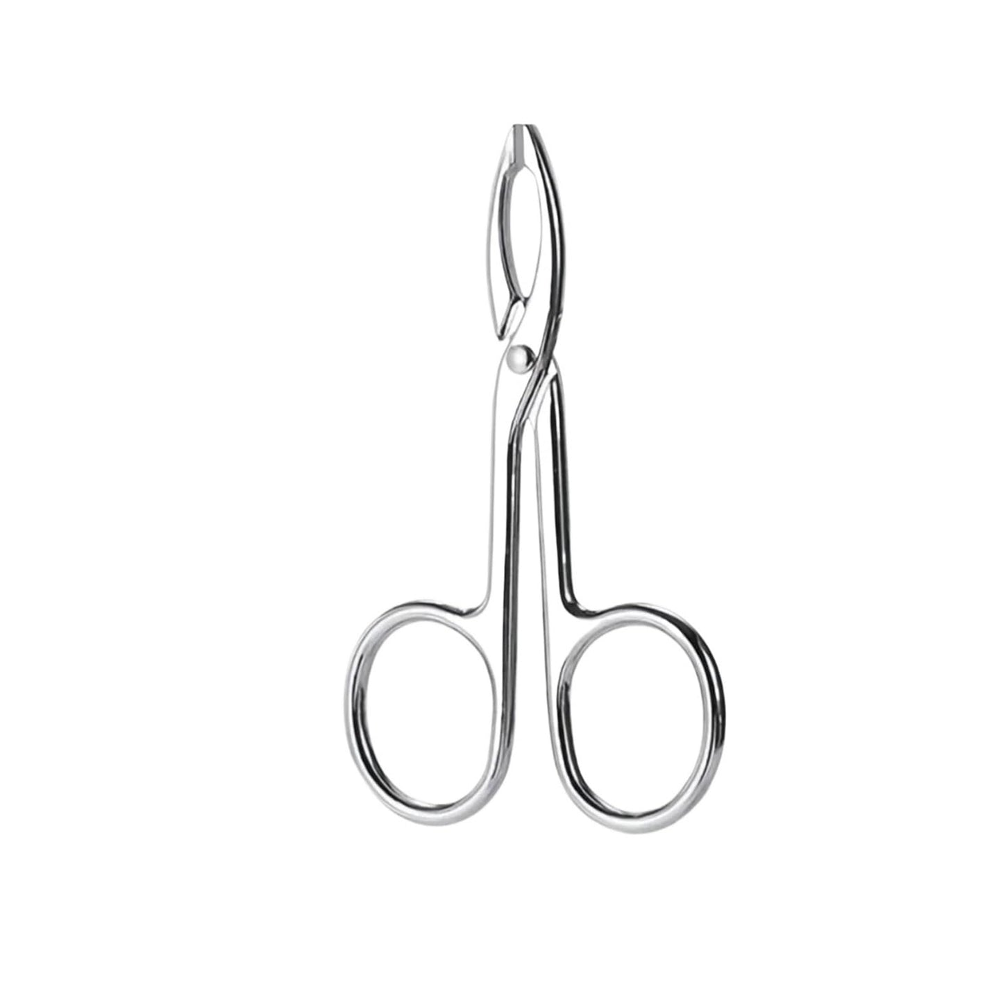 Stainless Steel Elbow Eyebrow Pliers Clip Scissors Tweezers Straight Pointed Professional Plucking Makeup Beauty Tools(Silver straightmouth) Beauty and Personal Care ZXYZXYZZ