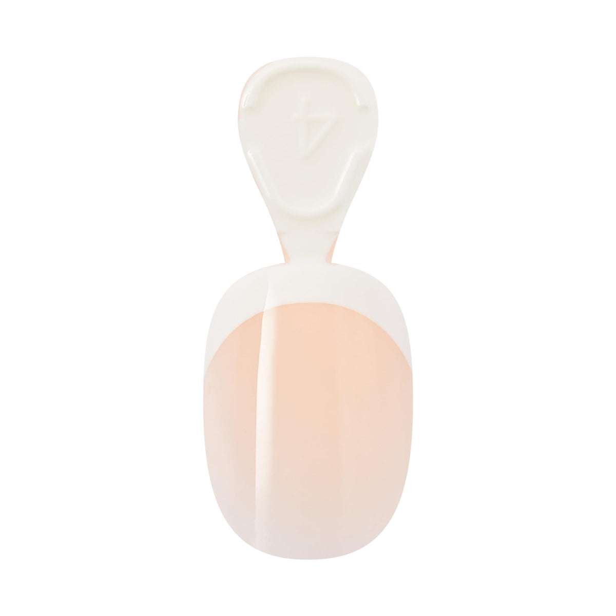 Kiss Core, Press On Nails, Nail glue included, 'Perfection', White, Petite Size, Squoval Shape, Includes 32 Nails, 2g Glue, 1 Manicure Stick, 1 Mini