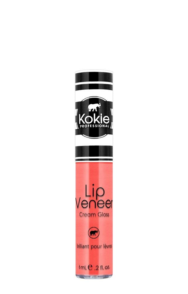 Kokie Cosmetics Lip Veneer Cream Lip Gloss, Just Peachy, 0.2 Fluid Ounce Beauty & Personal Care Kokie