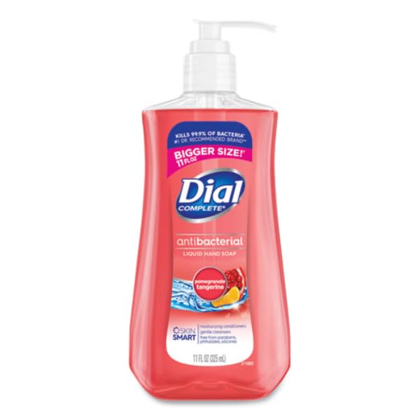 Dial DIA20943CT 11 fl oz hygienic Defense Liquid Hand Soap - Pomegranate Tangerine - Pack of 12 Beauty & Personal Care Dial