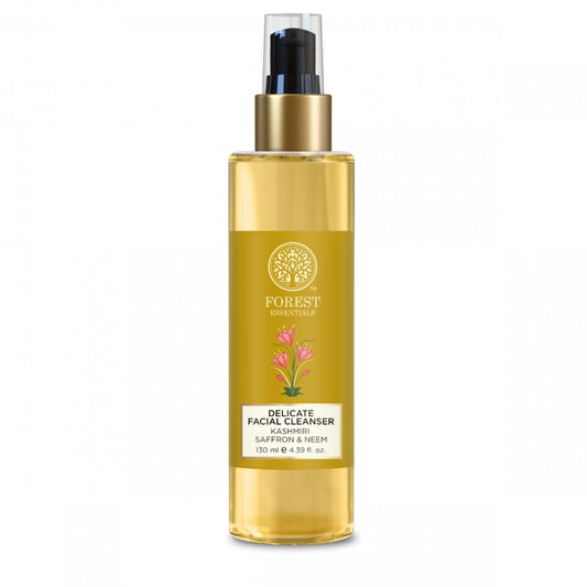 Forest Essentials Kashmiri Saffron and Neem Delicate Facial Cleanser, 200ml - --"Shipping by FedEx" Beauty & Personal Care Forest Essentials
