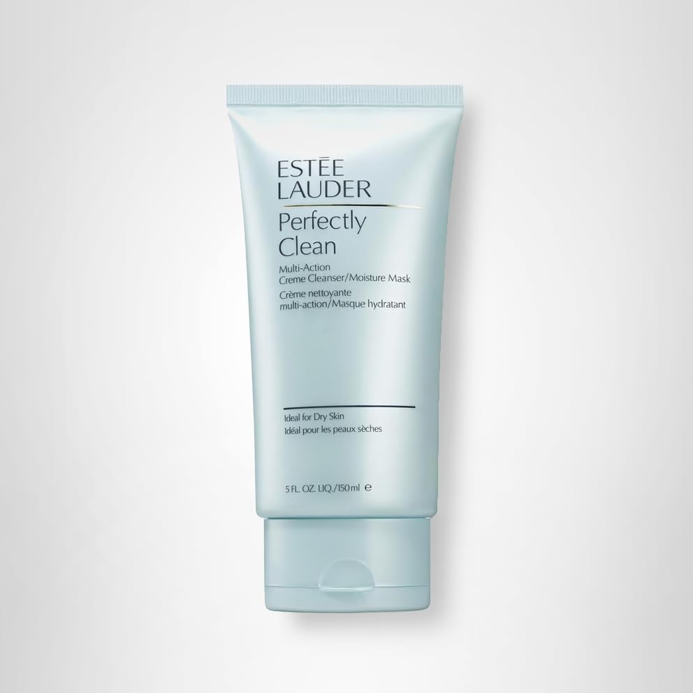 Estée Lauder Perfectly Clean Multi-Action Cream Face Wash Cleanser/Moisture Mask | Ideal for Dry Skin, 5 Ounce Beauty & Personal Care Estée Lauder