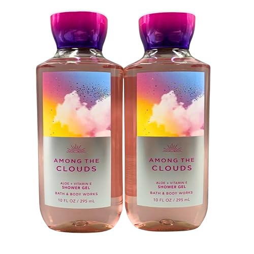 Bath & Body Works Shower Gel, Set of 2 Bottles, Each Bottle 10oz (Among The Clouds) Beauty & Personal Care Bath & Body Works