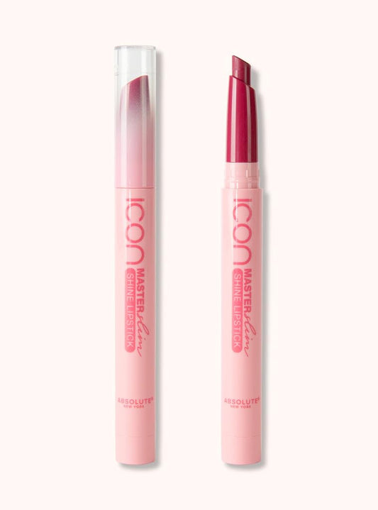 Absolute New York Master Slim Lipstick, Transfer Proof, Intense Pigment, Light-Weight, Buildable Color, Ultra-Shiny, Shine Slim Lipstick (MLSS24 Muted Beauty & Personal Care Absolute New York