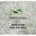 Castor Wax - Hydrogenated Castor Oil - Great Thickening Agent for lotions and Creams, Lip balms, Body Creams, Hair Care Products, Eye Makeup.1lb/16oz Beauty & Personal Care HalalEveryDay