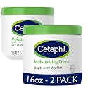 Cetaphil Face & Body Moisturizer, Hydrating Moisturizing Cream for Dry to Very Dry, Sensitive Skin, NEW 16 oz 2 Pack, Fragrance Free, Non-Comedogenic Beauty & Personal Care Cetaphil