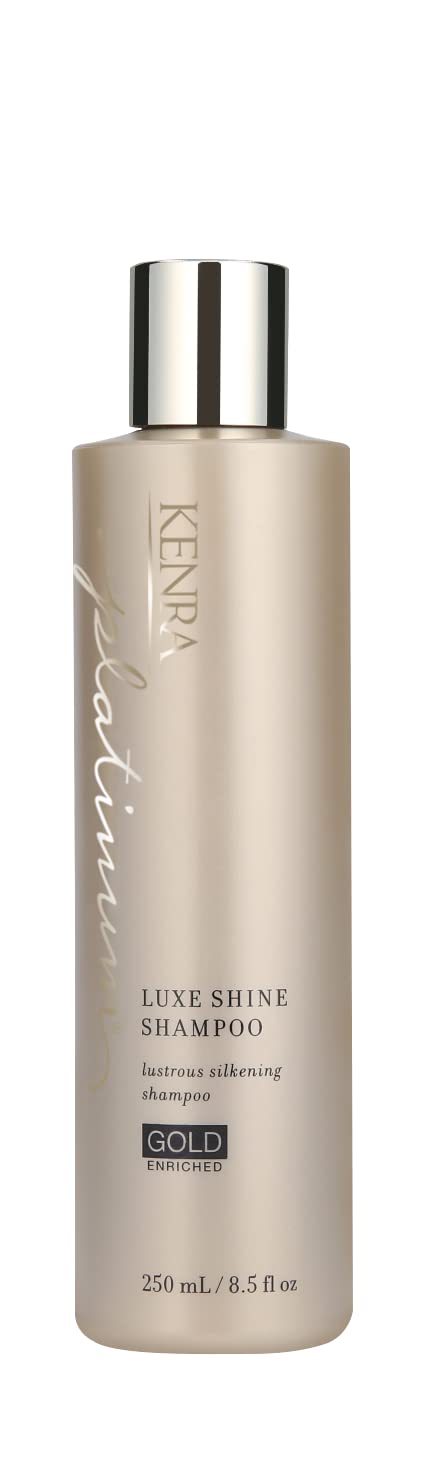 Kenra Professional Platinum Luxe Shine Shampoo | Gold Enriched | Lustrous Silkening Shampoo | Transforms Dull And Lifeless Strands To Glamorous Beauty & Personal Care Kenra