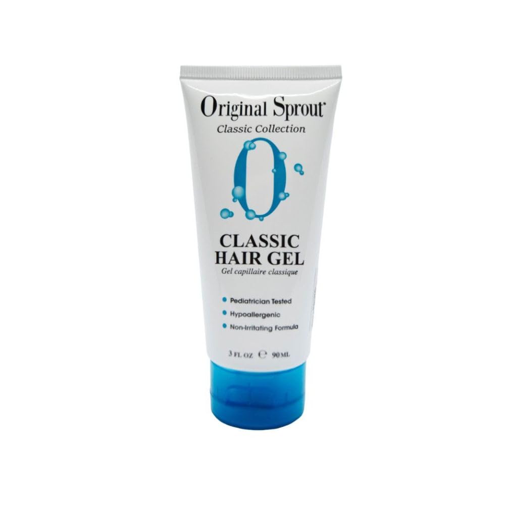 Original Sprout Classic Hair Gel, Frizz Control Hair Care with Medium Hold, Hydrate and Tame Flyways, Hair Gel for Men and Women, 4 oz Bottle Beauty & Personal Care Original Sprout