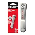 Revlon Catch-All Nail Clipper, Manicure Tool with a Contoured Blade & Built-in Nail Catcher for Mess-Free Grooming, 1 Count Beauty & Personal Care REVLON