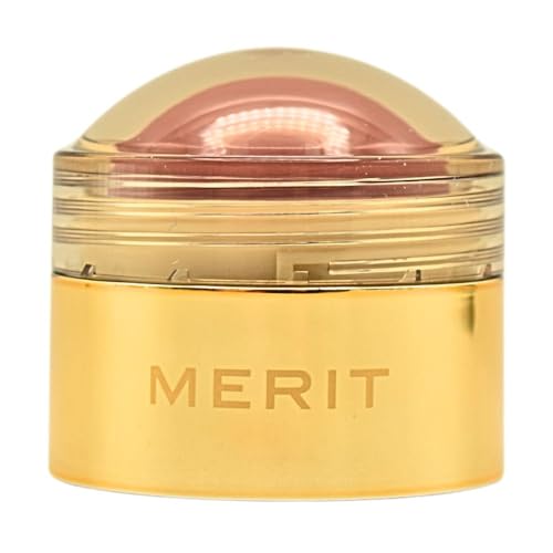 MERIT Flush Balm Cream Blush - Archival Cool Mauve | Hydrating Radiant Cheek & Lip Tint Stick with Vitamin E | Lightweight, Buildable, Vegan &