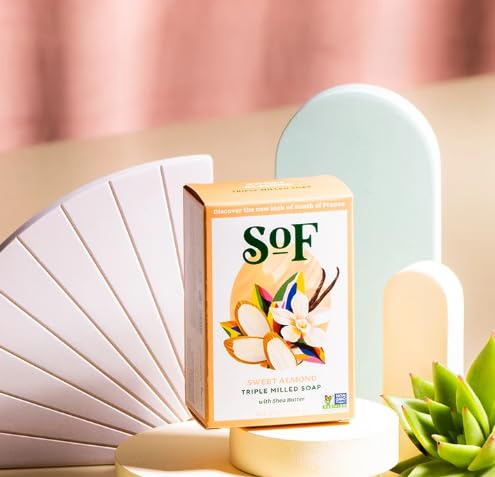 South Of France Soap Bar Almnd Gourmande 6 oz Pack of 2 Beauty & Personal Care South Of France
