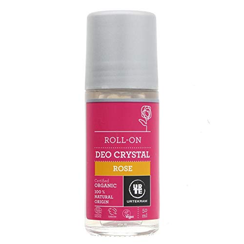 Urtekram Rose Crystal Deodorant 50ml (Pack of 6) Beauty and Personal Care Urtekram