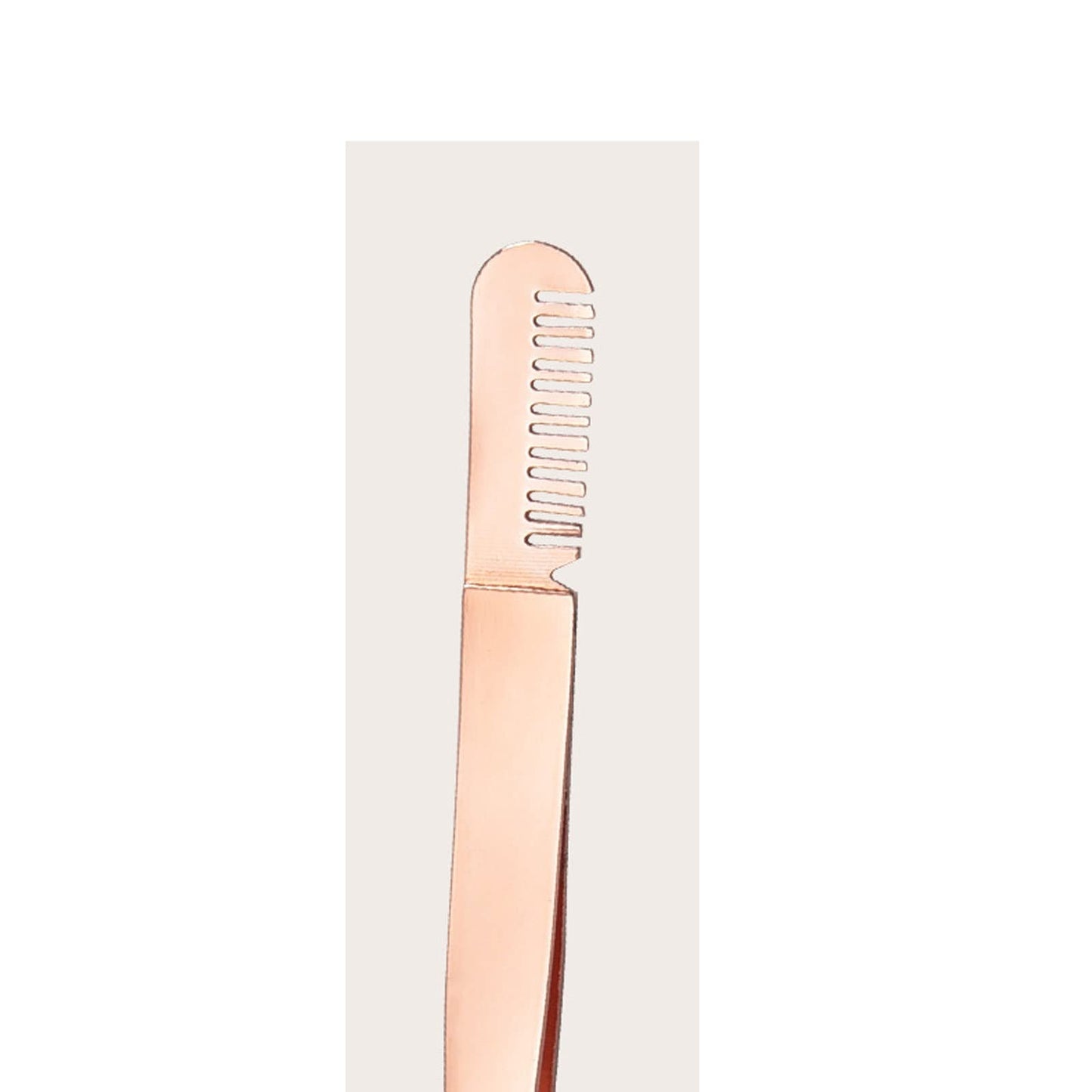 MENGKK Tweezers Eyebrow Tweezers Rose Gold Pincet Clips Stainless Steel Face Hair Removal Beautfy Eyebrow Trimming Makeup Tool Beauty and Personal Care MENGKK