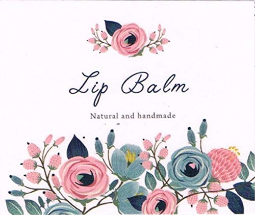 ZZYBIA Assorted Clear Vinyl Lip Balm Label Sticker for Lip Balm Tube Container 60pcs Beauty & Personal Care ZZYBIA