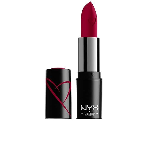 NYX PROFESSIONAL MAKEUP Shout Loud Satin Lipstick, Infused With Shea Butter - Opinionated (Warm Burgundy) Beauty & Personal Care NYX PROFESSIONAL MAKEUP