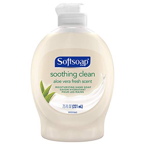 Softsoap Liquid Hand Soap with Flip Top Cap, Soothing Clean, Aloe Vera Fresh Scent - 7.5 Fl. Oz Beauty & Personal Care Softsoap