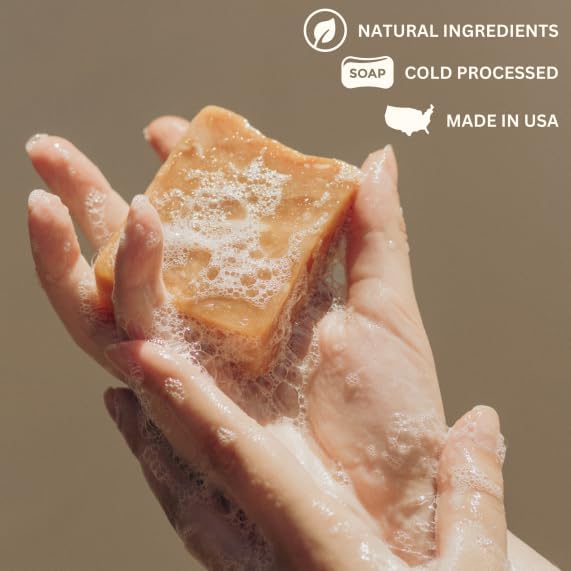Varina Organic Eucalyptus Hemp & Tea Tree Bar Soap - Gentle Cleansing for Sensitive Skin, Herbal and Mint - 3 Pack Beauty & Personal Care Varina