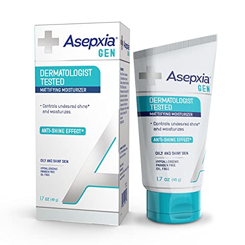 Asepxia GEN Moisturizing Mattifying Cream for Oily Skin, Neutralizes Unwanted Shine, 1.7 Ounce Beauty & Personal Care Asepxia