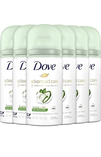 Dove Deodorant 1 Ounce Dry Spray Cool Essentials (12 Pack) Beauty and Personal Care Dove