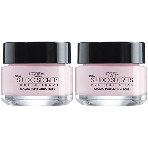 L'Oreal Paris Magic Perfecting Base Face Primer, Instantly Smoothes Lines, Mattifies Skin and Hides Pores, Suitable for All Skin Types, 2 Count