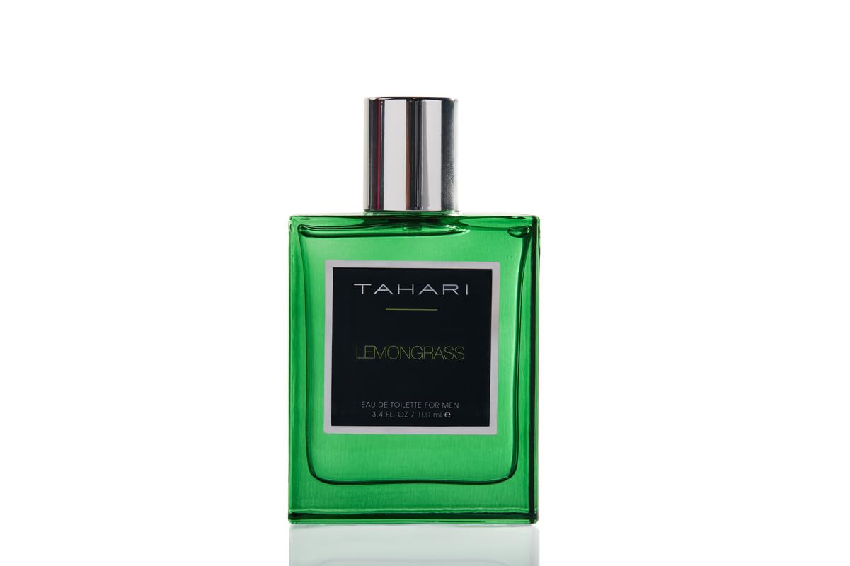 TAHARI Lemongrass Eau de Toilette For Men 3.4 oz. / 100 mL Beauty & Personal Care TAHARI