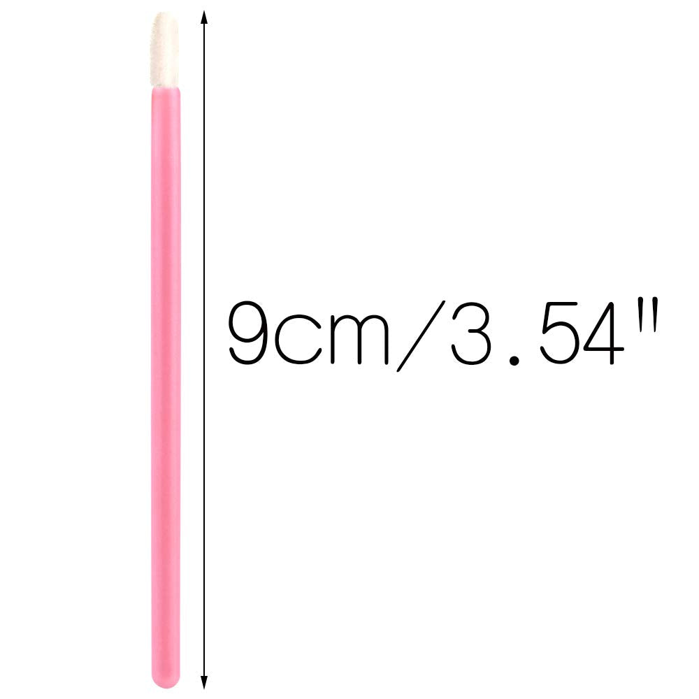 G2PLUS 200PCS Lip Gloss Applicators, Disposable Lip Brushes, Lipstick Gloss Wands Applicator Perfect Makeup Tool Kits (Pink) Beauty & Personal Care G2PLUS