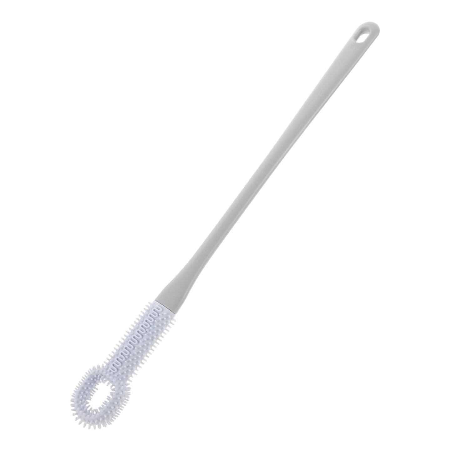 NULYLU Long Handled Silicone Foot Brush Ergonomic Toe Cleaner Dead Skin Remover Soft Bristles for Gentle Exfoliation Stylish Foot Scrubber for Shower Beauty and Personal Care NULYLU